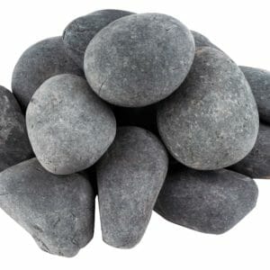 Beach pebbles schwarz