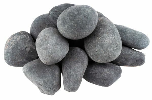 Beach pebbles schwarz