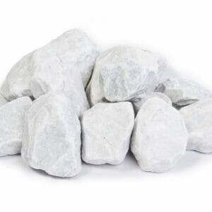 Bruchstein 50-100 marmorweiß
