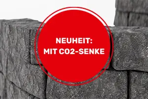 Betonstein mit CO2-Speicher